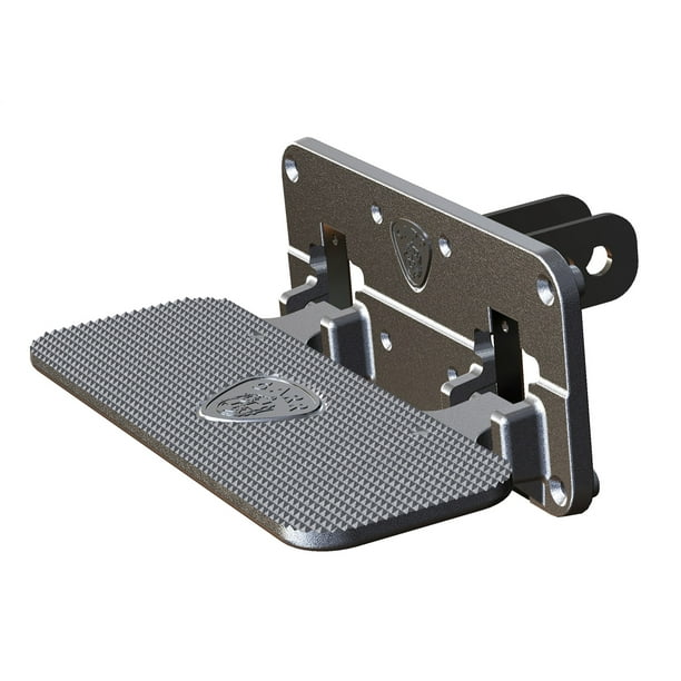 No Light Carr HD Mega Hitch Step 2 and 2 1/2 Inch Receivers Black Powder Coat No Light Carr HD Mega Hitch Step 2 and 2 1/2 Inch Receivers Black Powder Coat